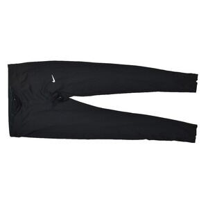 Nike Women's Black Dri-Fit Running Skinny Leggings Size M Drawstring Polyester